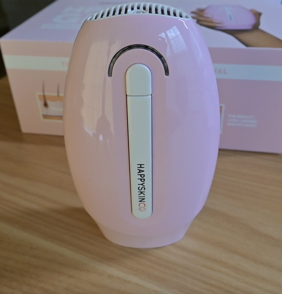 A photo of the HappySkinco laser hair removal tool